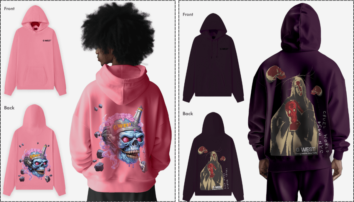 Graphic Hoodies: New Fashion & Sustainable Streetwear - G West