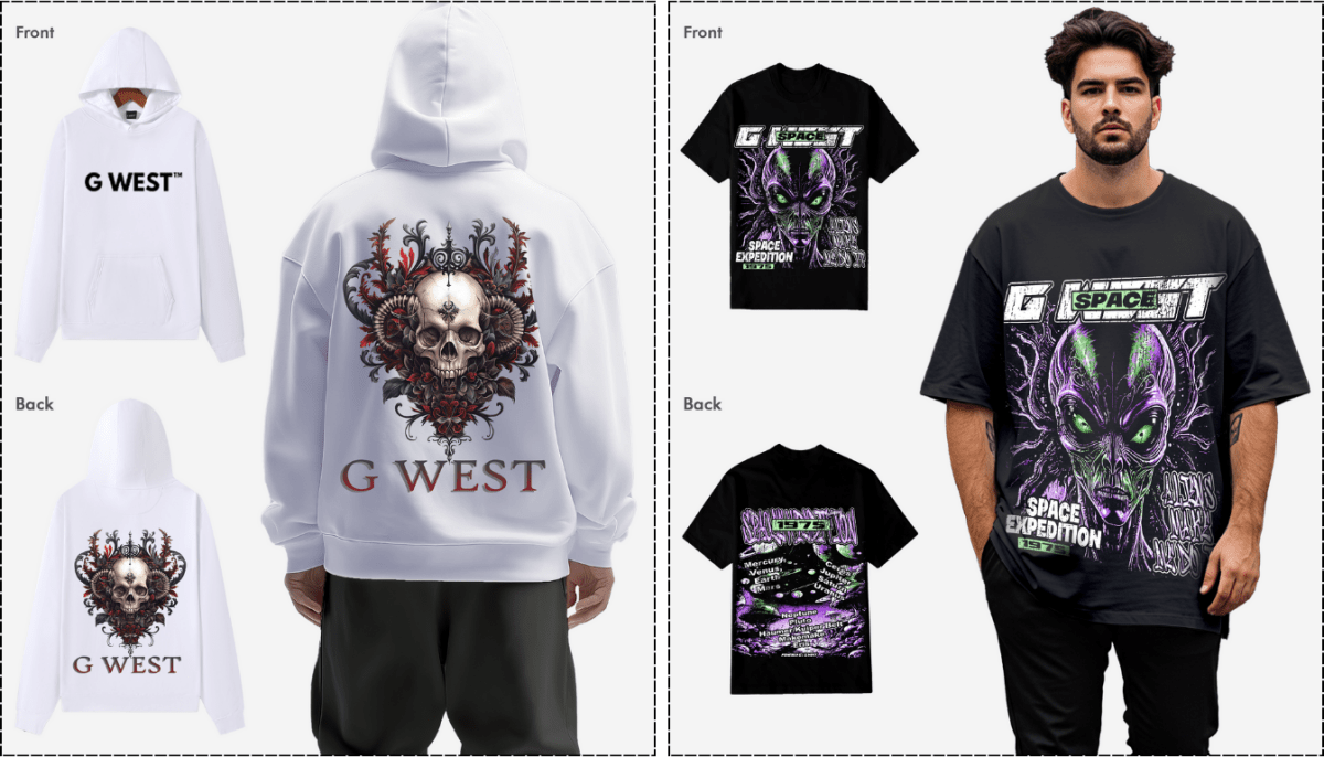 High End Street Brands: Trendy Streetwear Essentials for Men - G West