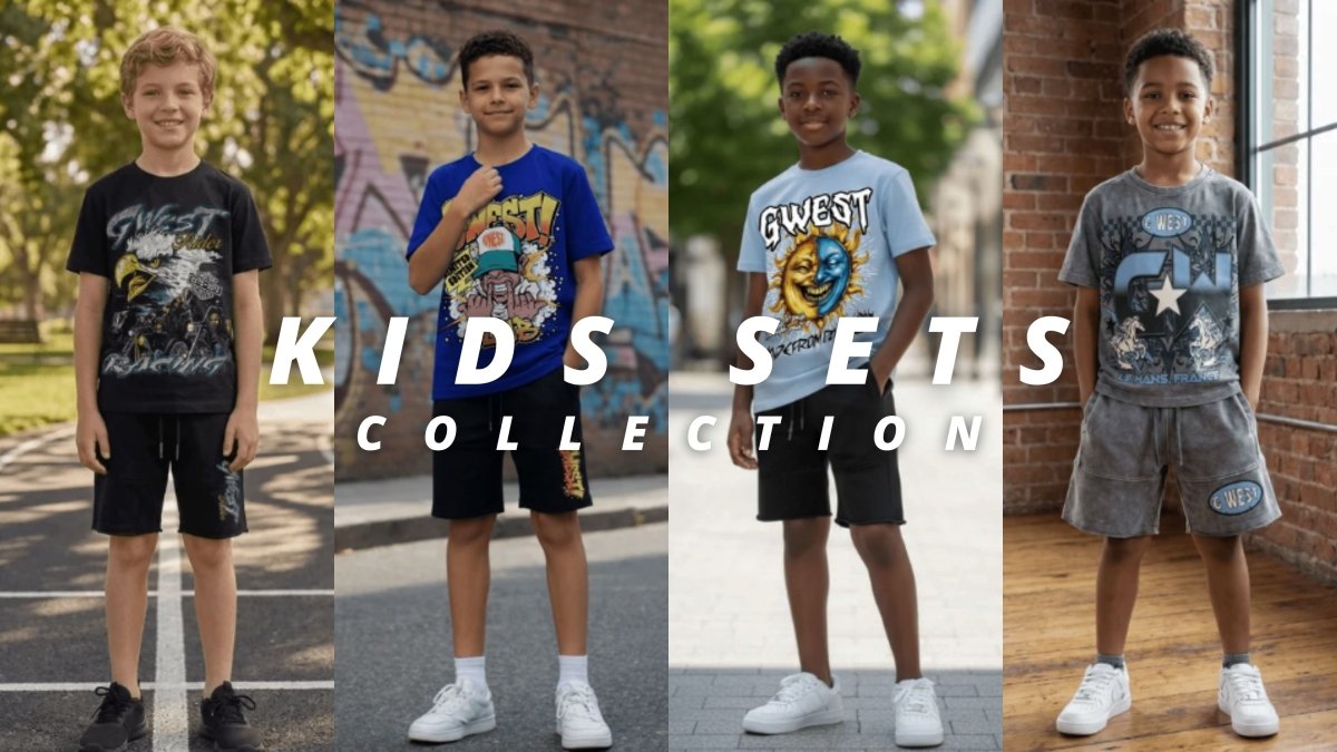 Kids Sets | Matching T-Shirt & Shorts Sets – G WEST - G West
