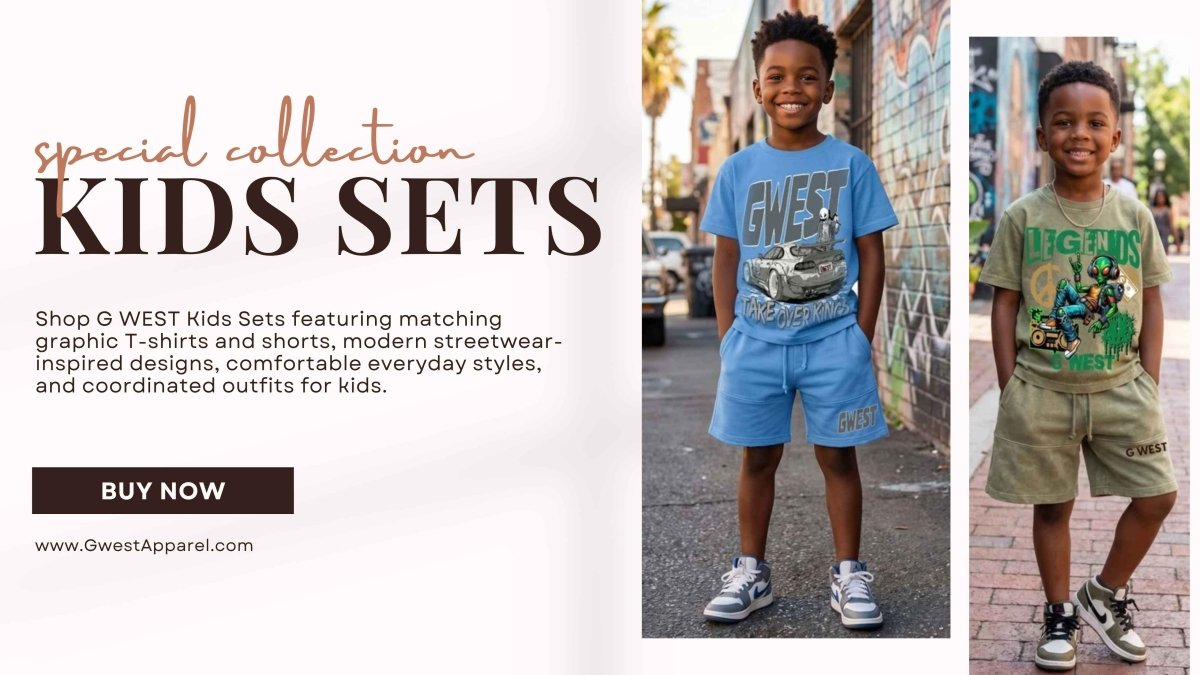 Kids Sets – Matching T-Shirts & Shorts | G WEST - G West