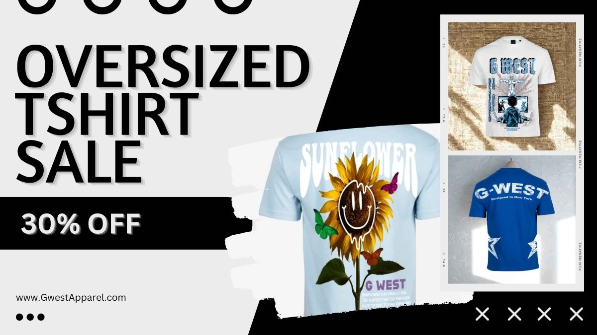 Oversized T-Shirts for Men | G WEST Apparel - G West