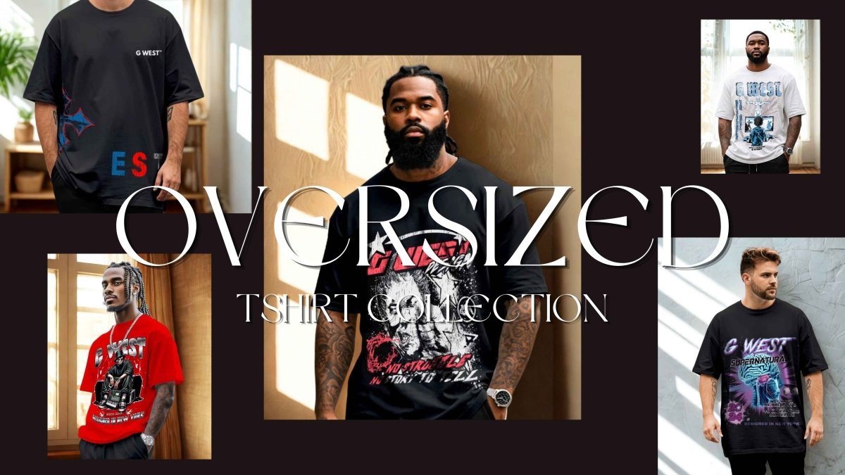 Oversized T-Shirts for Men | Graphic Streetwear Tees – G WEST - G West