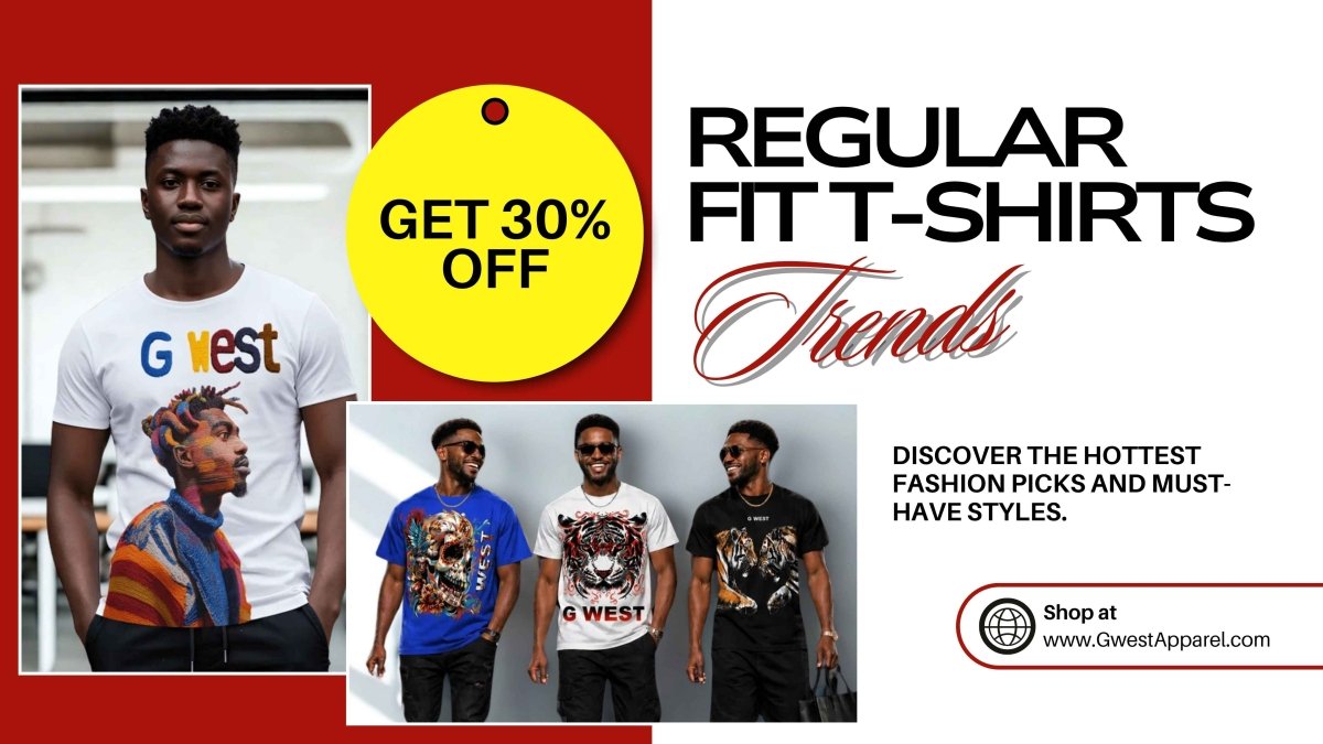 Regular Fit T-Shirts for Men | Graphic Tees – G WEST - G West