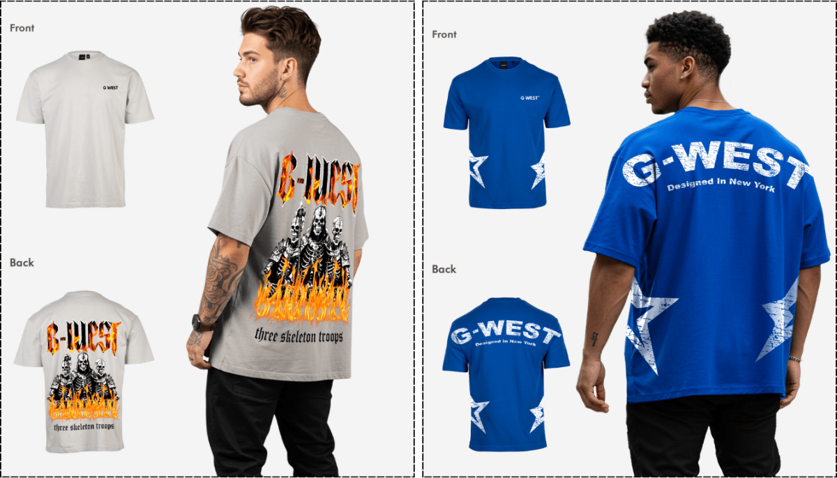 Shop Trendy Vintage Graphic Tees for Men & Women Online - G West