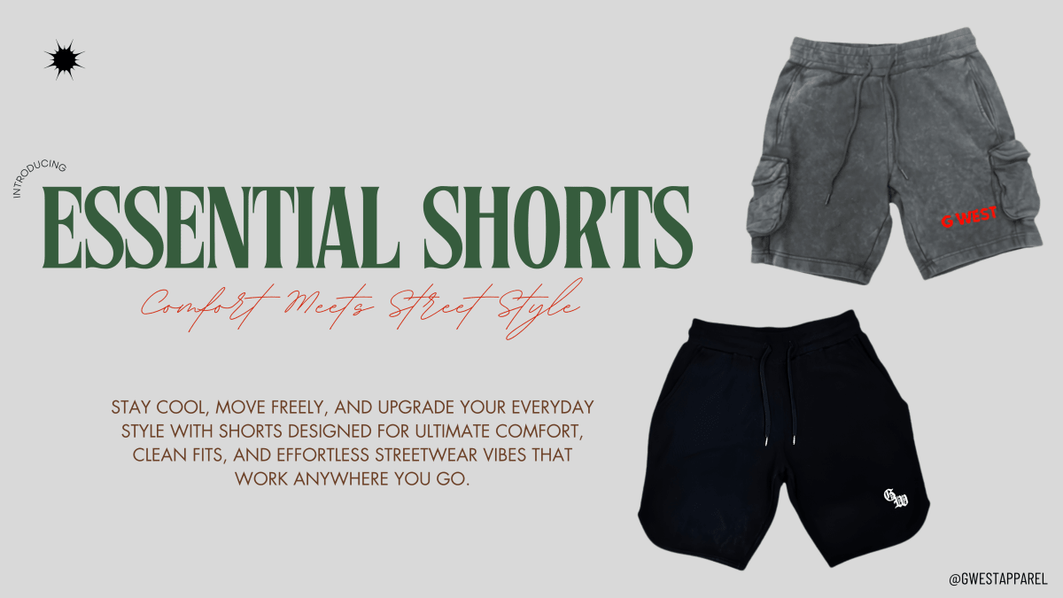 Stay Cool in Style: Discover Our Latest Shorts Collection - G West
