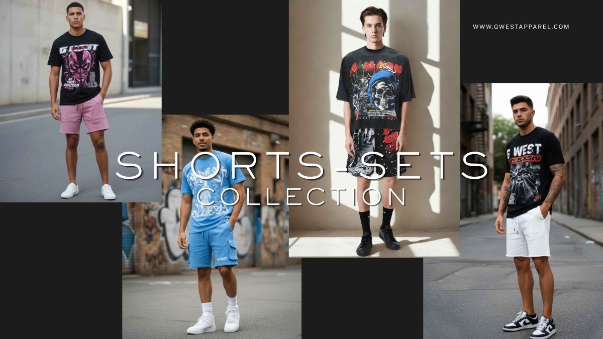 T-Shirts and Short Sets for Men | Matching Graphic Sets – G WEST - G West