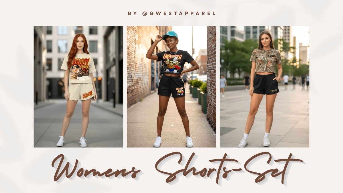 Women’s Shorts Sets | Matching 2-Piece Outfits | G WEST Apparel - G West