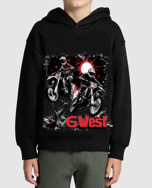 G West Bike Blast Kids Hoodie