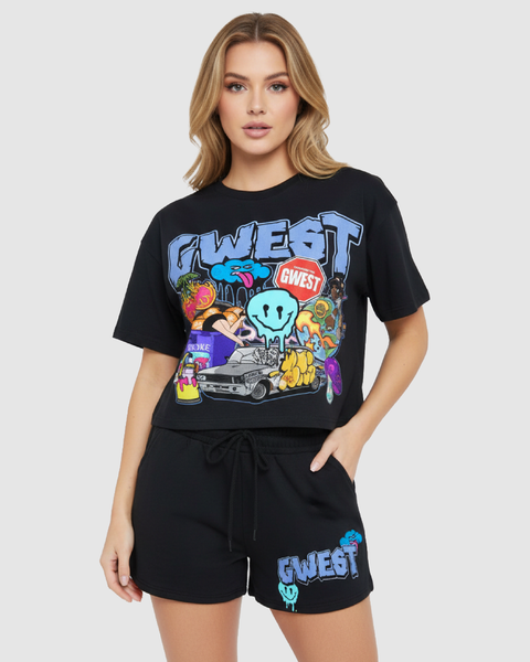 G West Rhinestone Street Riot Women's Set