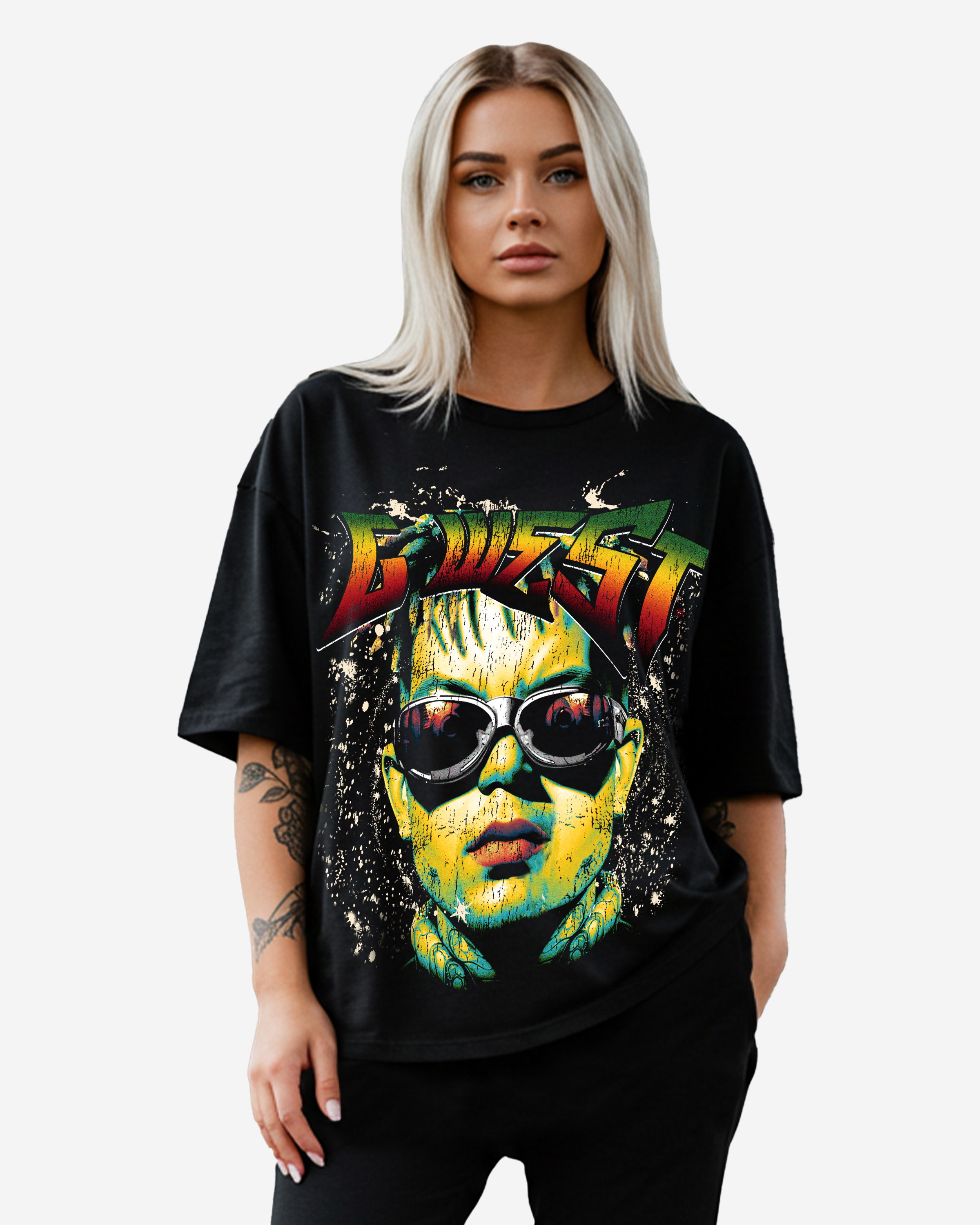 G West Hold Steady Premium Oversized Tee  - WOMEN - G West