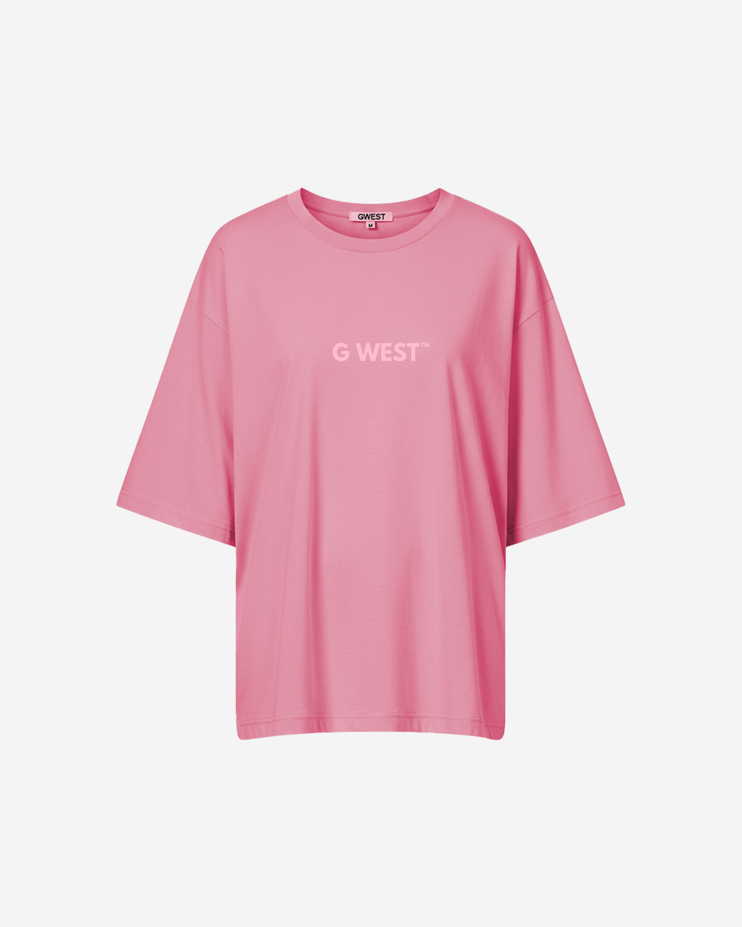 G West Heavyweight Logo Wear Oversized T-Shirt - WOMEN - G West