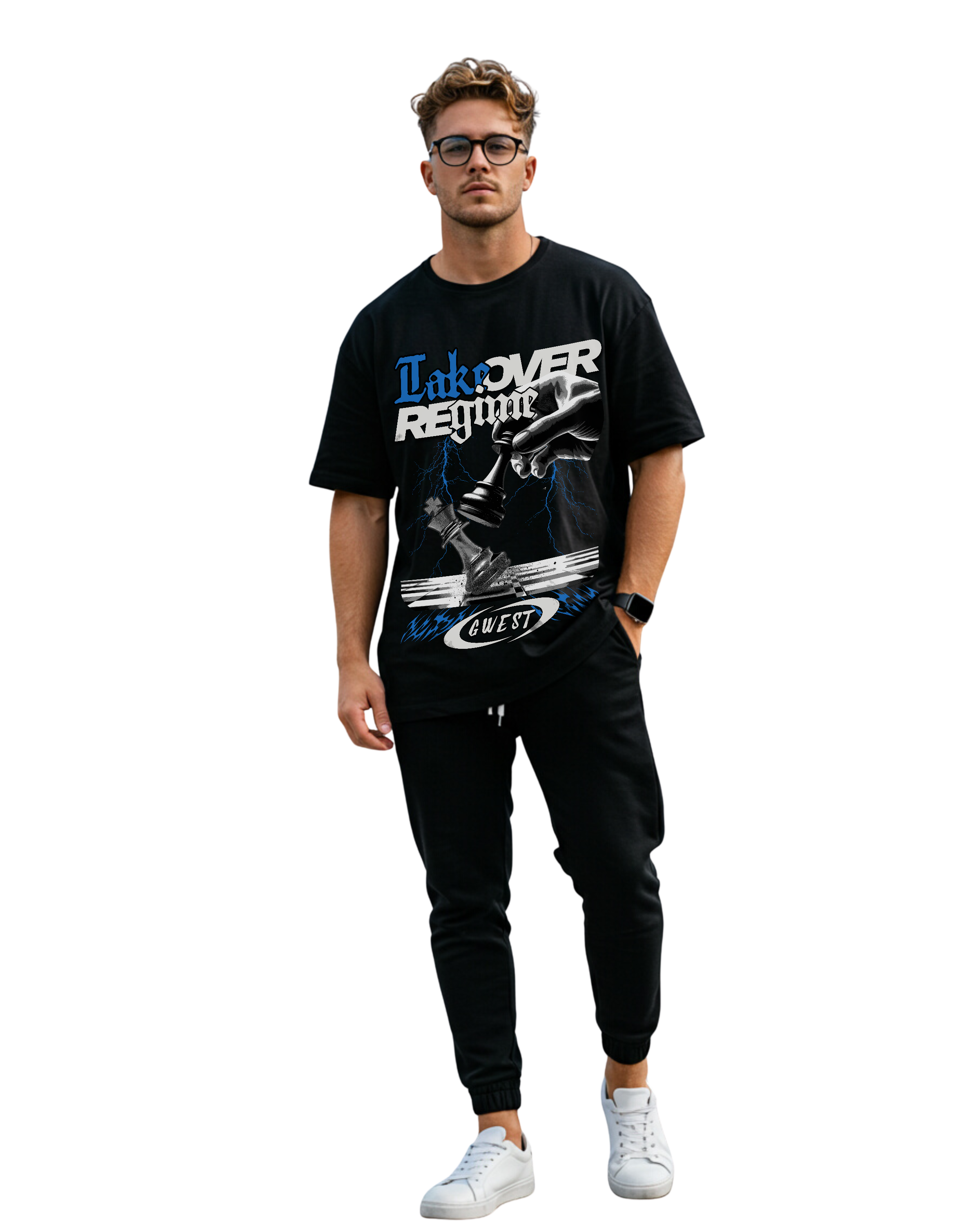 G West Take Over Regime Men's Oversized T-Shirt - G West