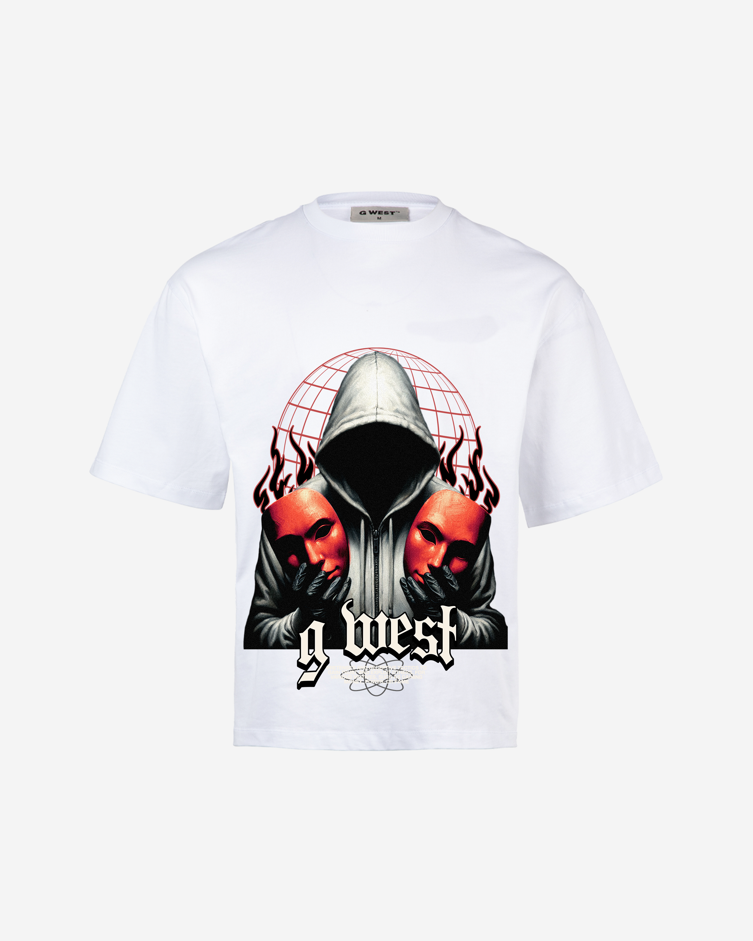 G-WEST DOUBLE FACED OVERSIZED TEE GWROJMT141 - G West