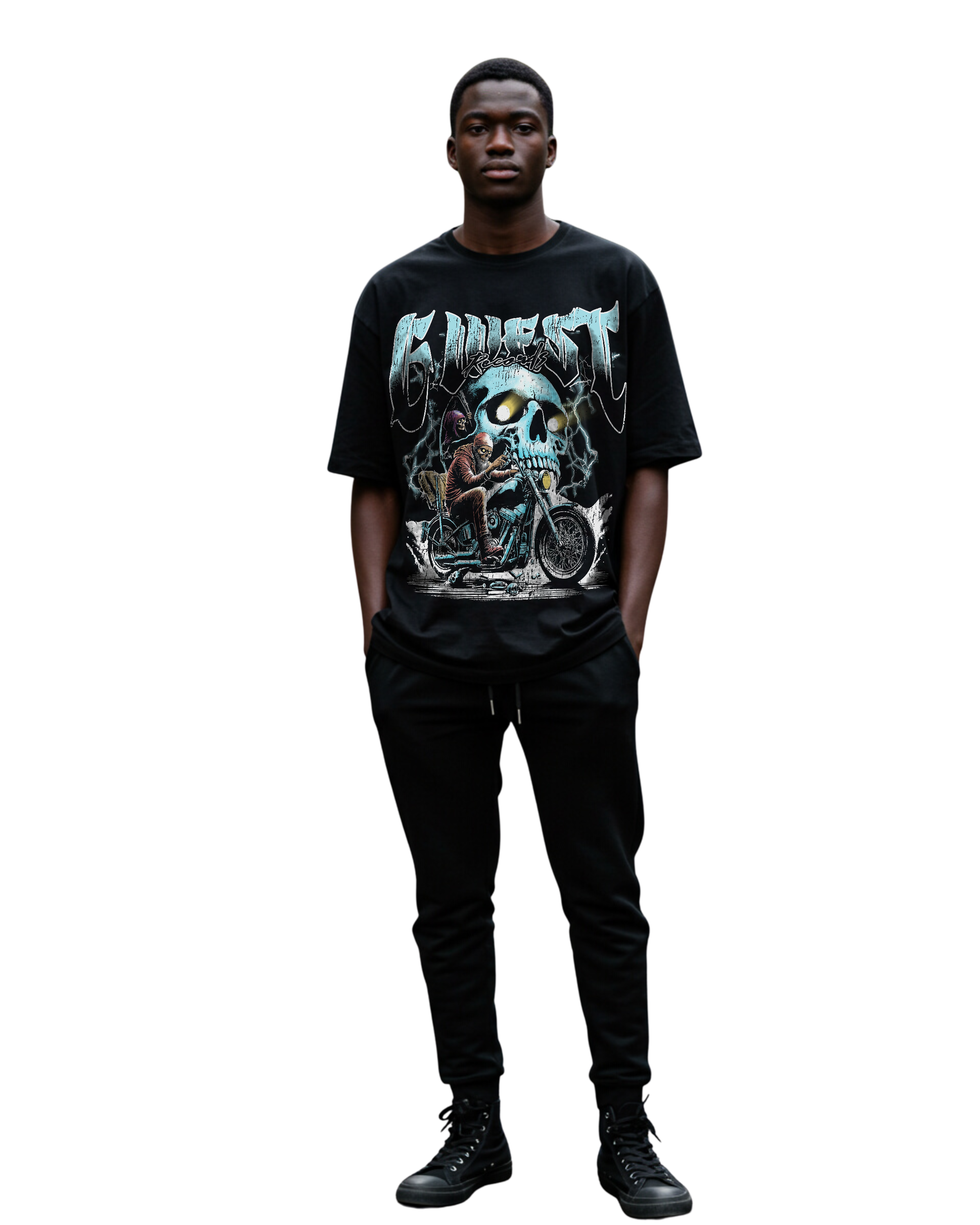 G West Soul Rider Men's Oversized T-Shirt - G West