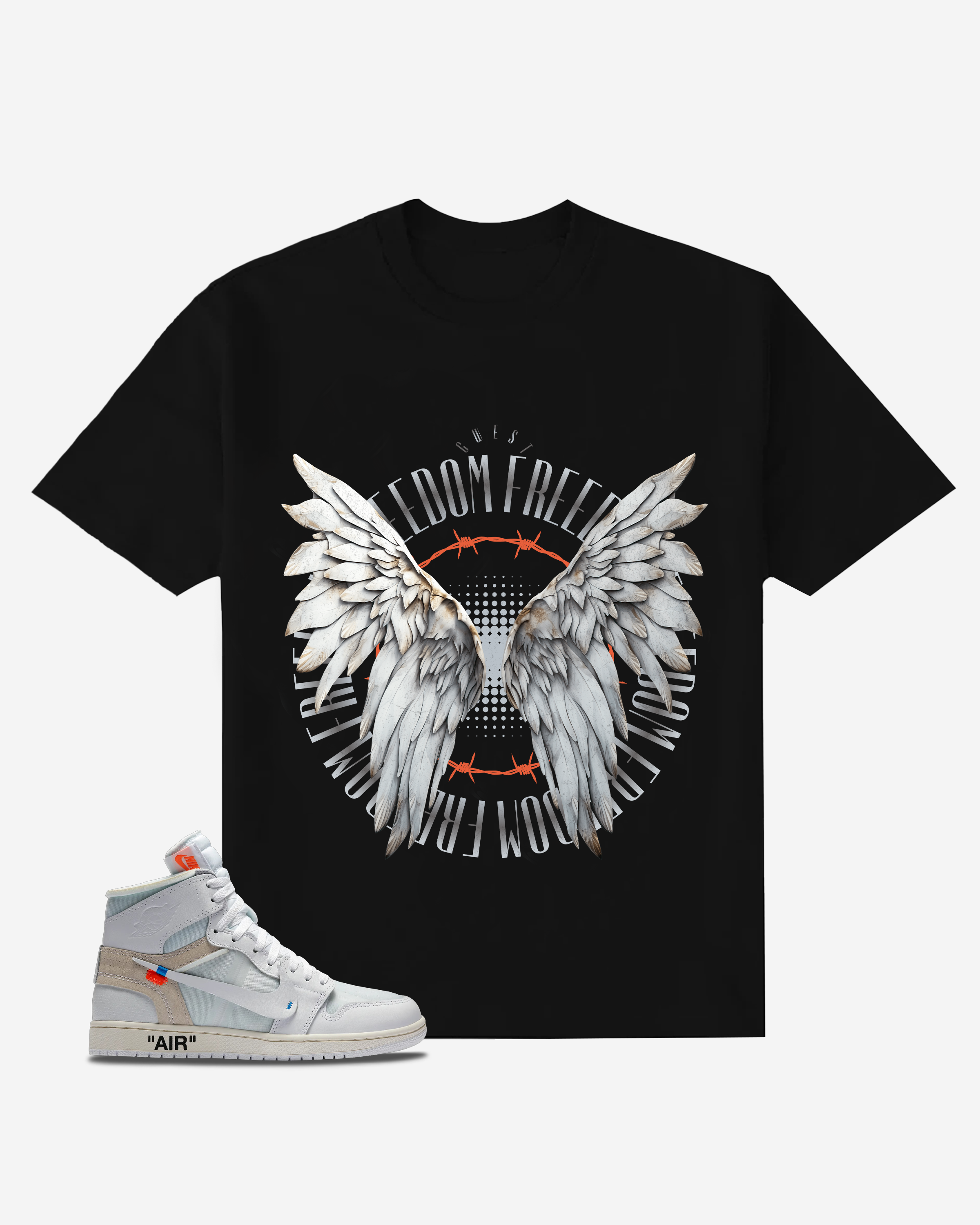 Wings of Freedom Oversized  T-Shirt - G West