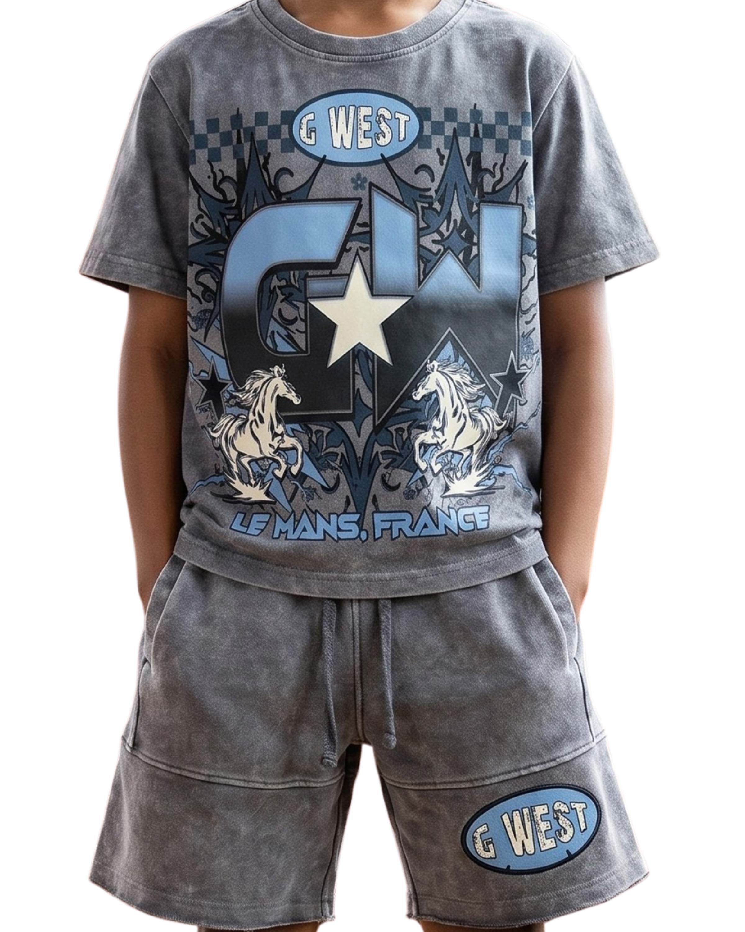 G WEST KIDS LE MANS FRANCE SET - G West