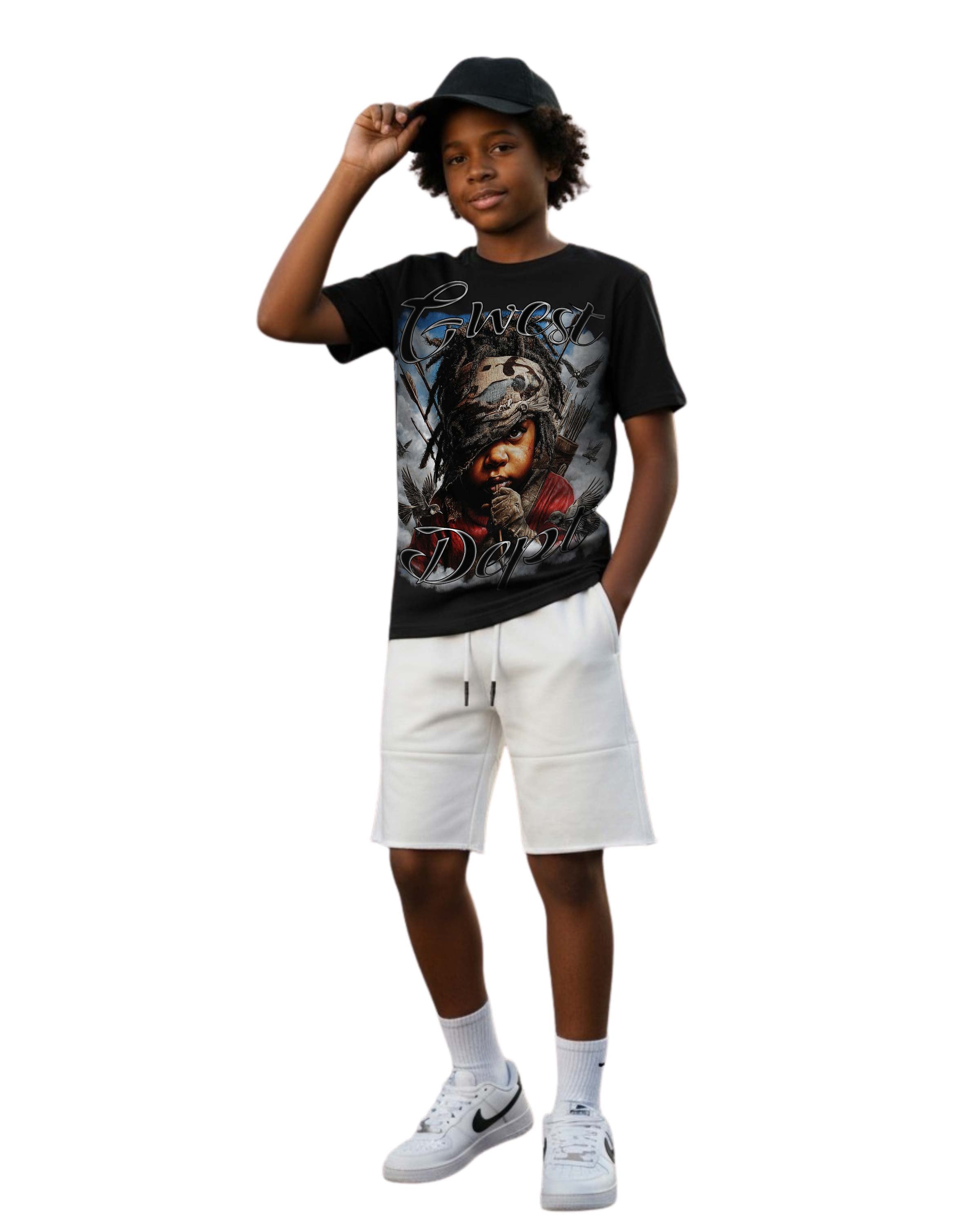 G West Scarred Kids T-Shirt - G West