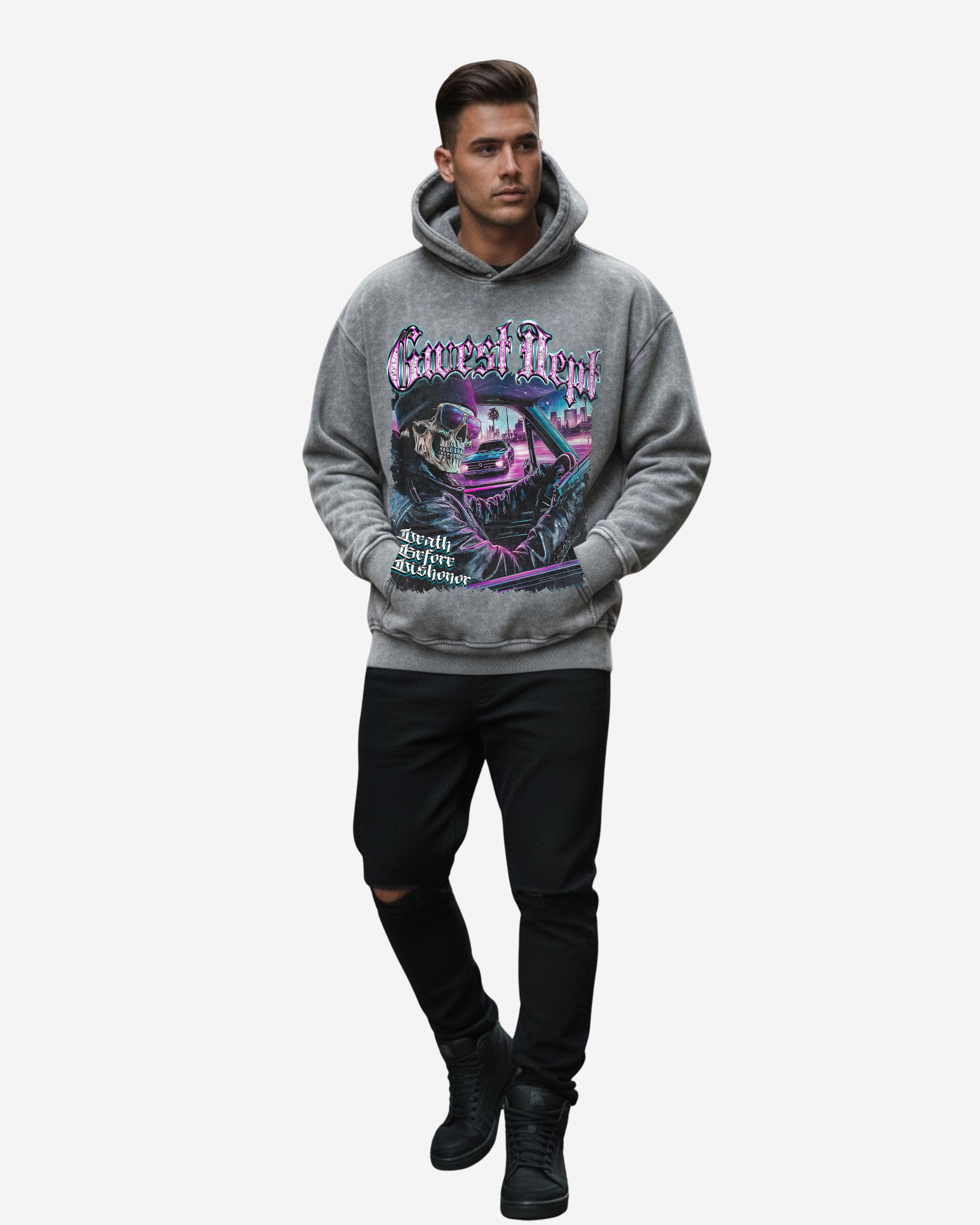G West Death Shift Complicated Men's Hoodie - G West