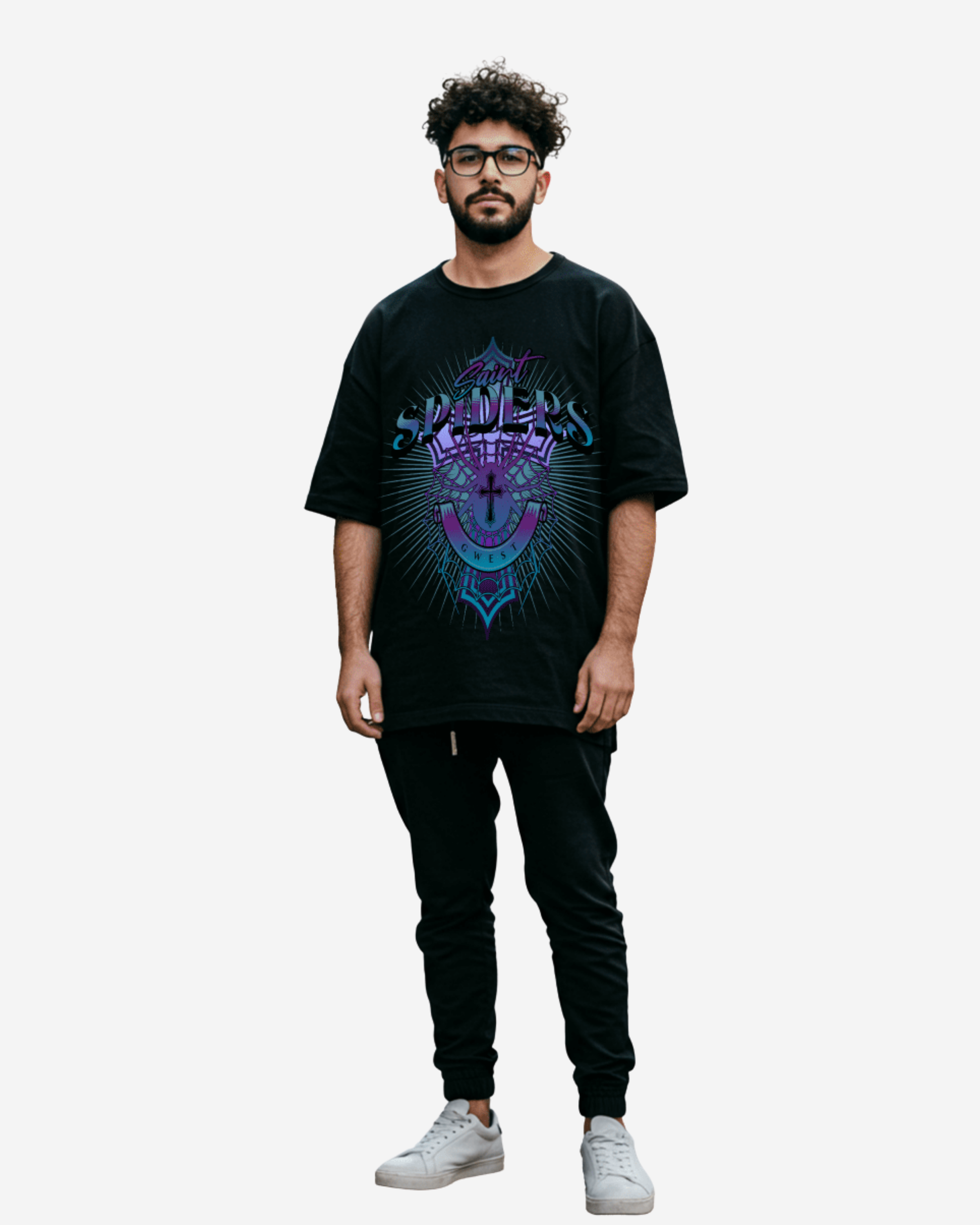 Saint Spiders Oversized T-Shirt - G West