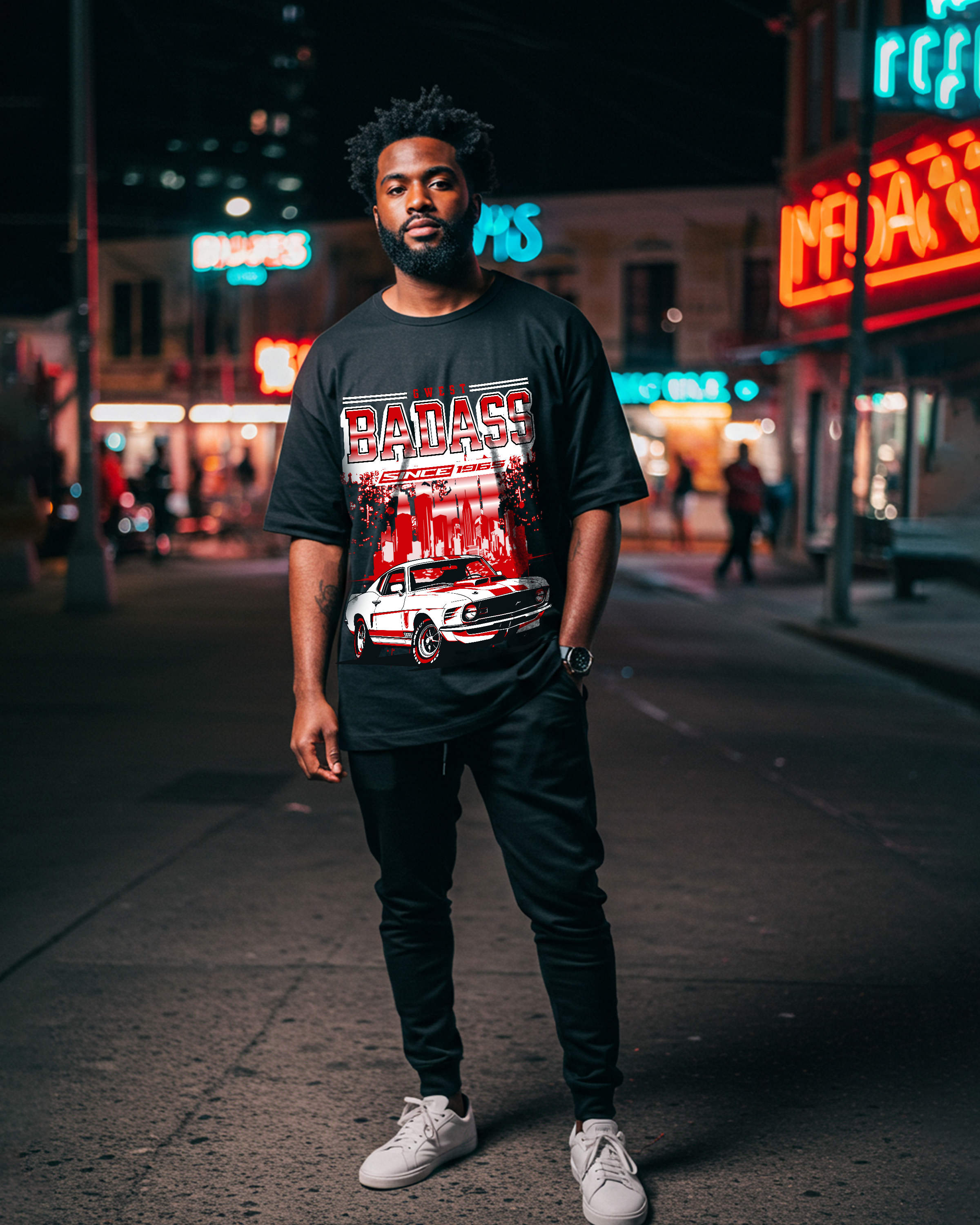 Badass Oversized T-Shirt - G West