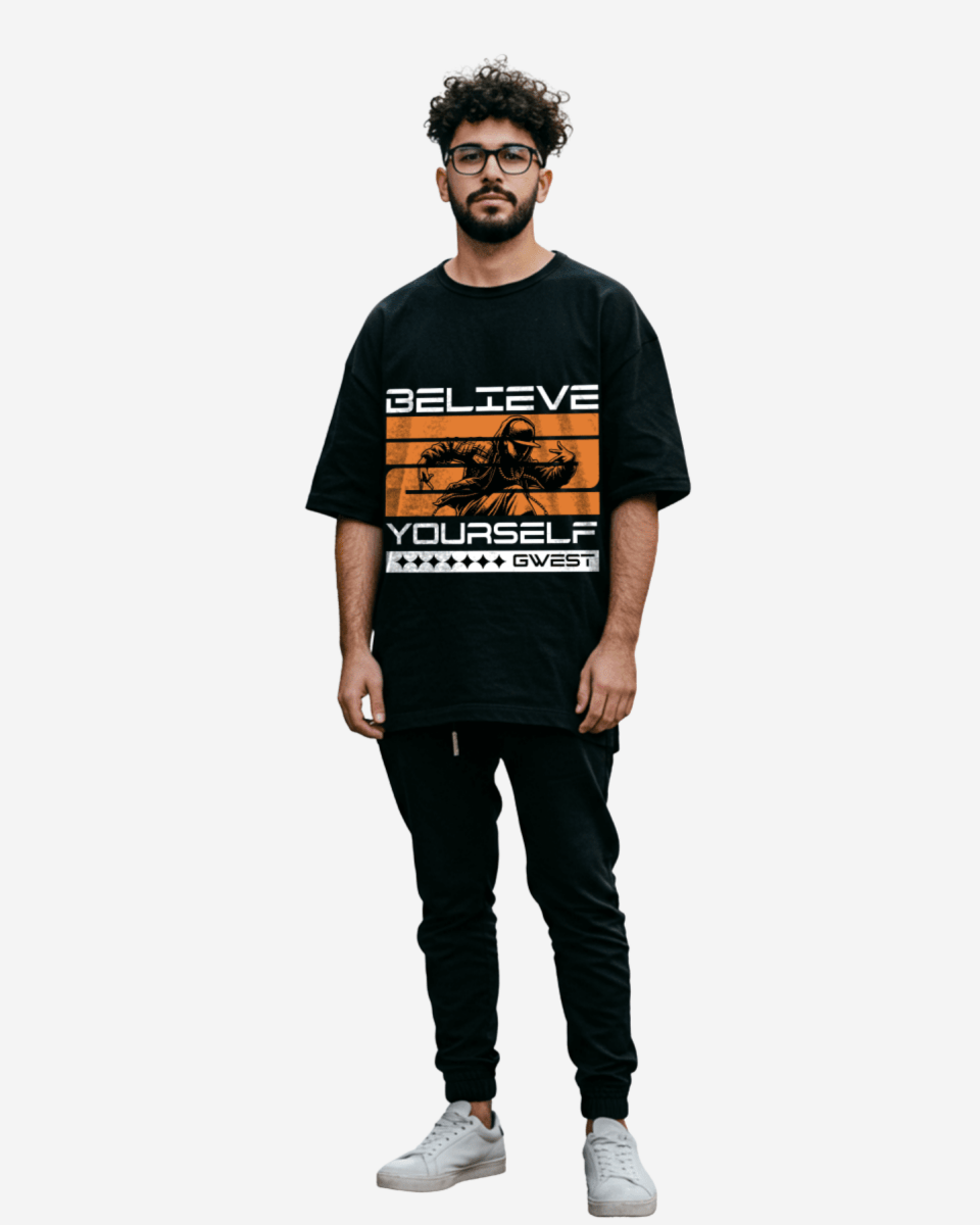 Believe Yourself Oversized T-Shirt - G West