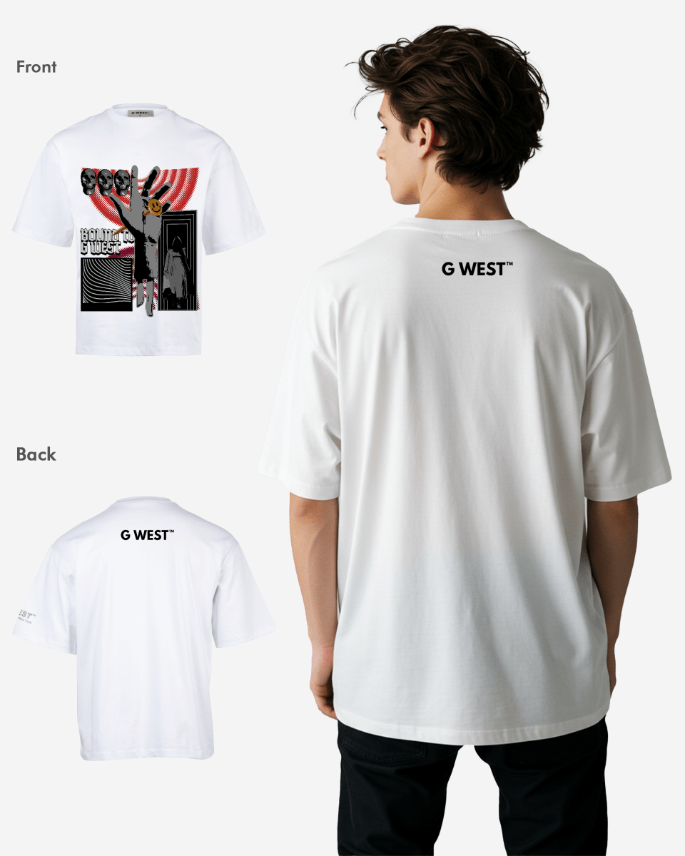 BOUND TO G WEST OVERSIZED TEE GWROJMT46 - G West