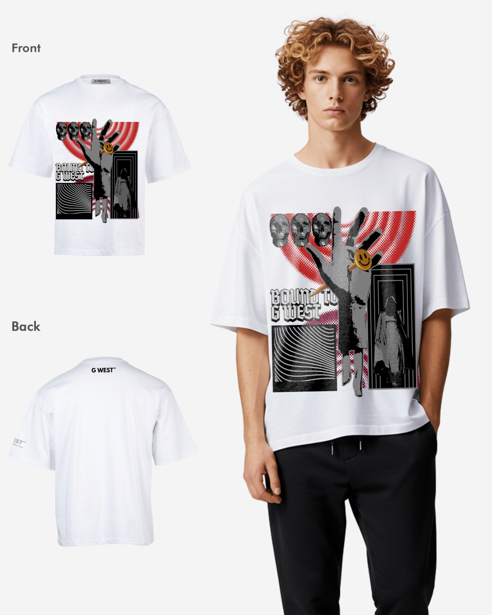 BOUND TO G WEST OVERSIZED TEE GWROJMT46 - G West
