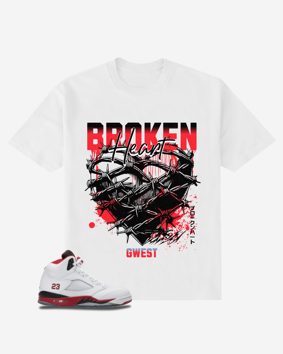 Broken Heart Oversized T-Shirt - G West