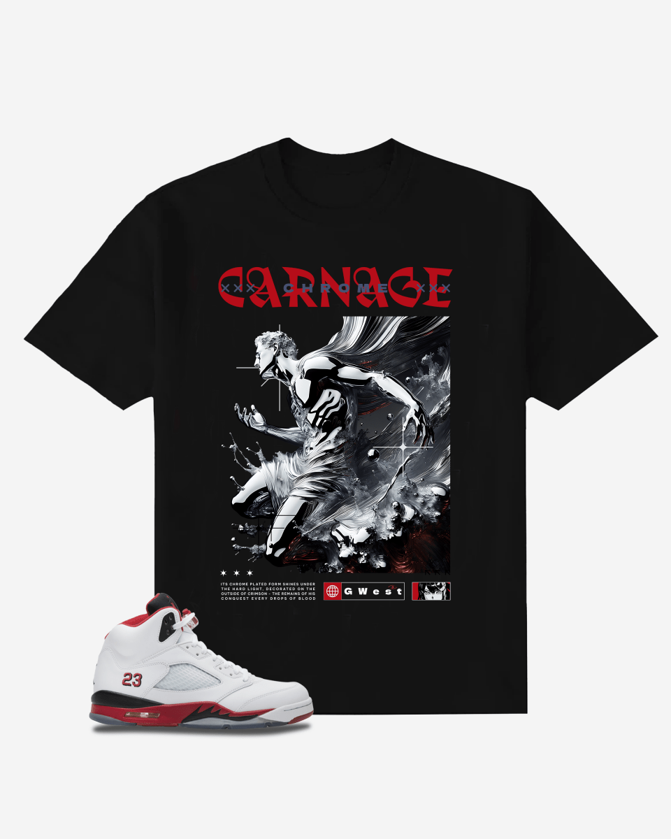 Chrome Carnage Oversized T-Shirt - G West