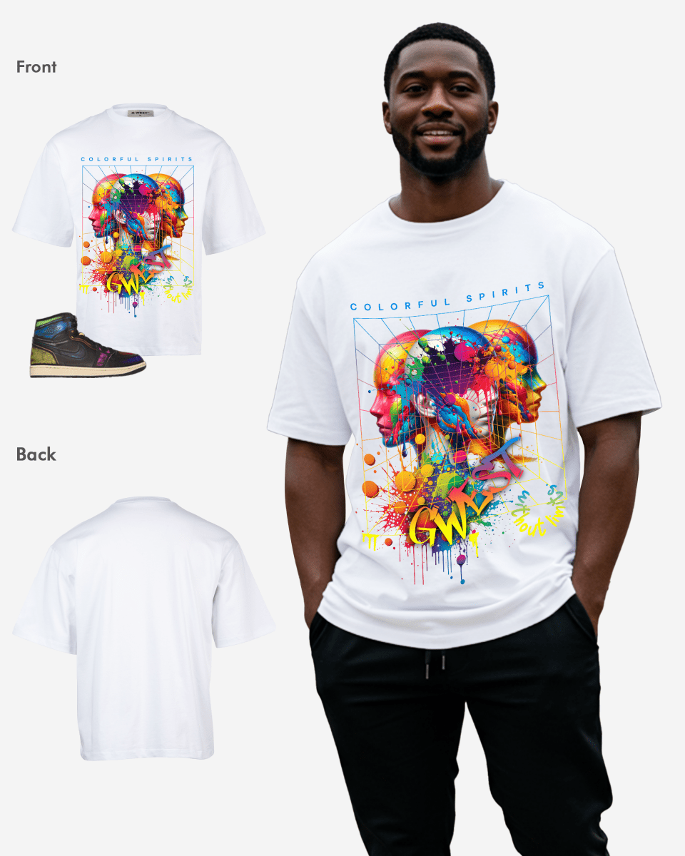 Colorful Spirits Oversized T-Shirt - G West