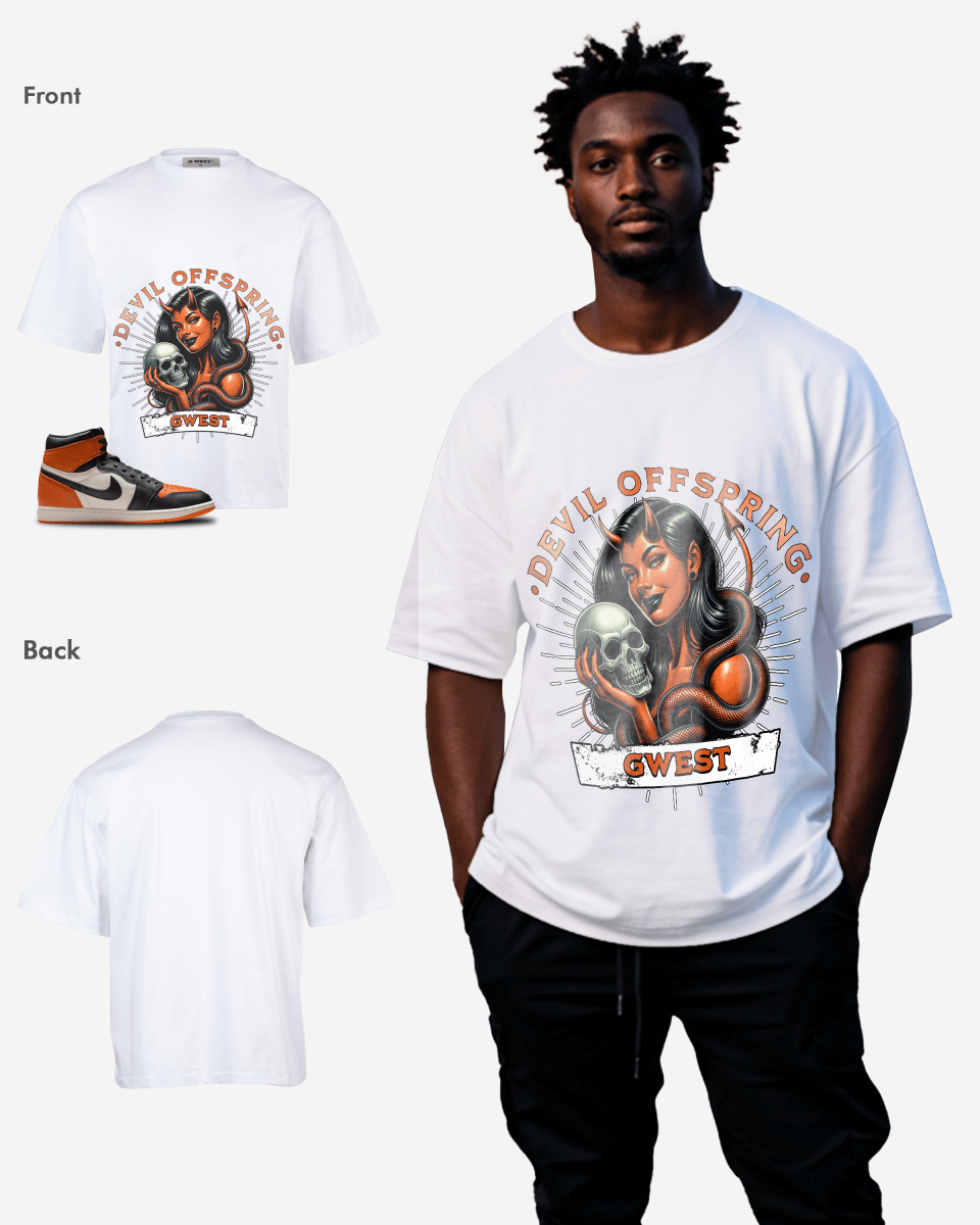 Devil Offspring Oversized T-Shirt - G West