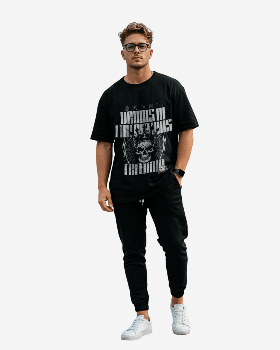 Drums Of Liberations Oversized T-Shirt - G West