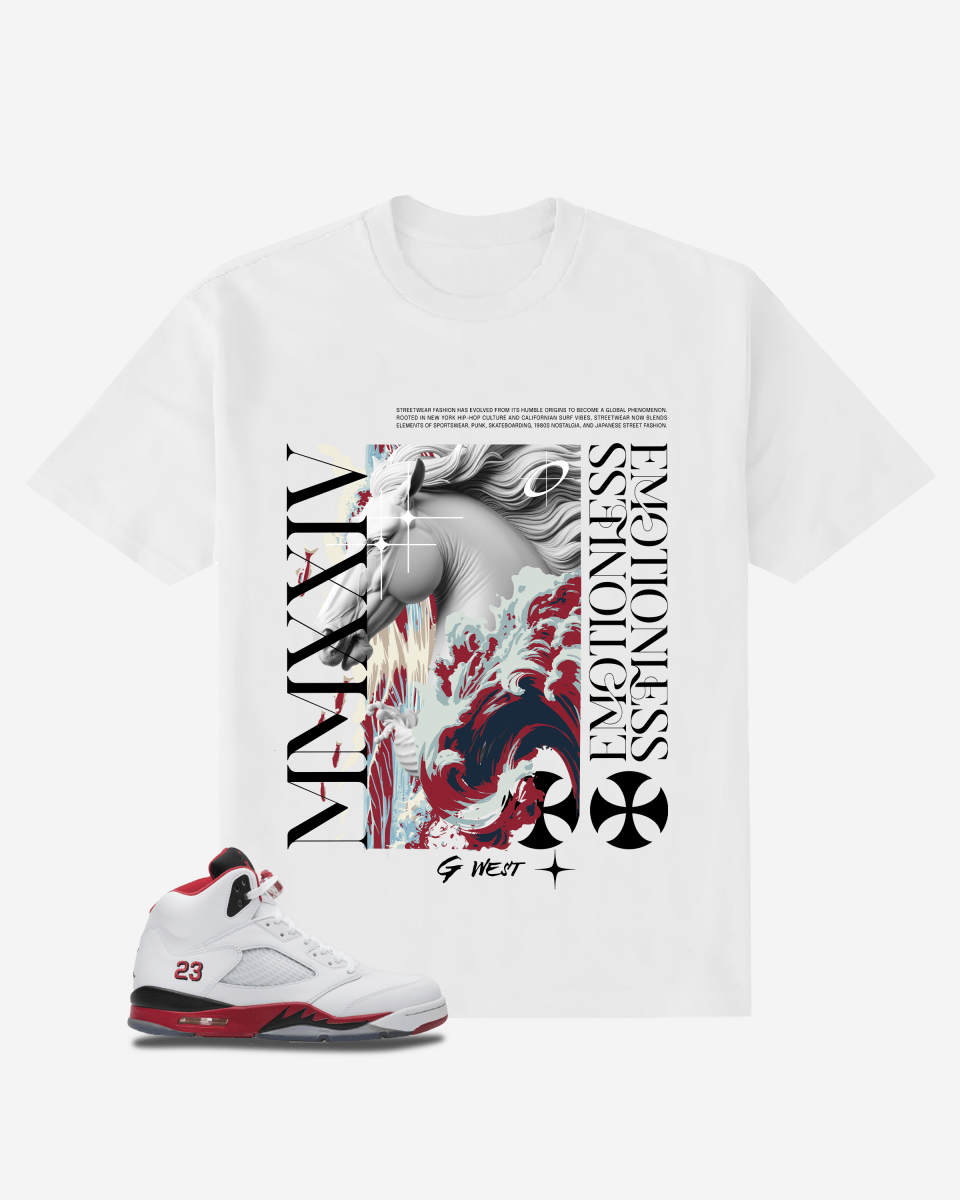 Emotionless Wave Oversized T-Shirt - G West