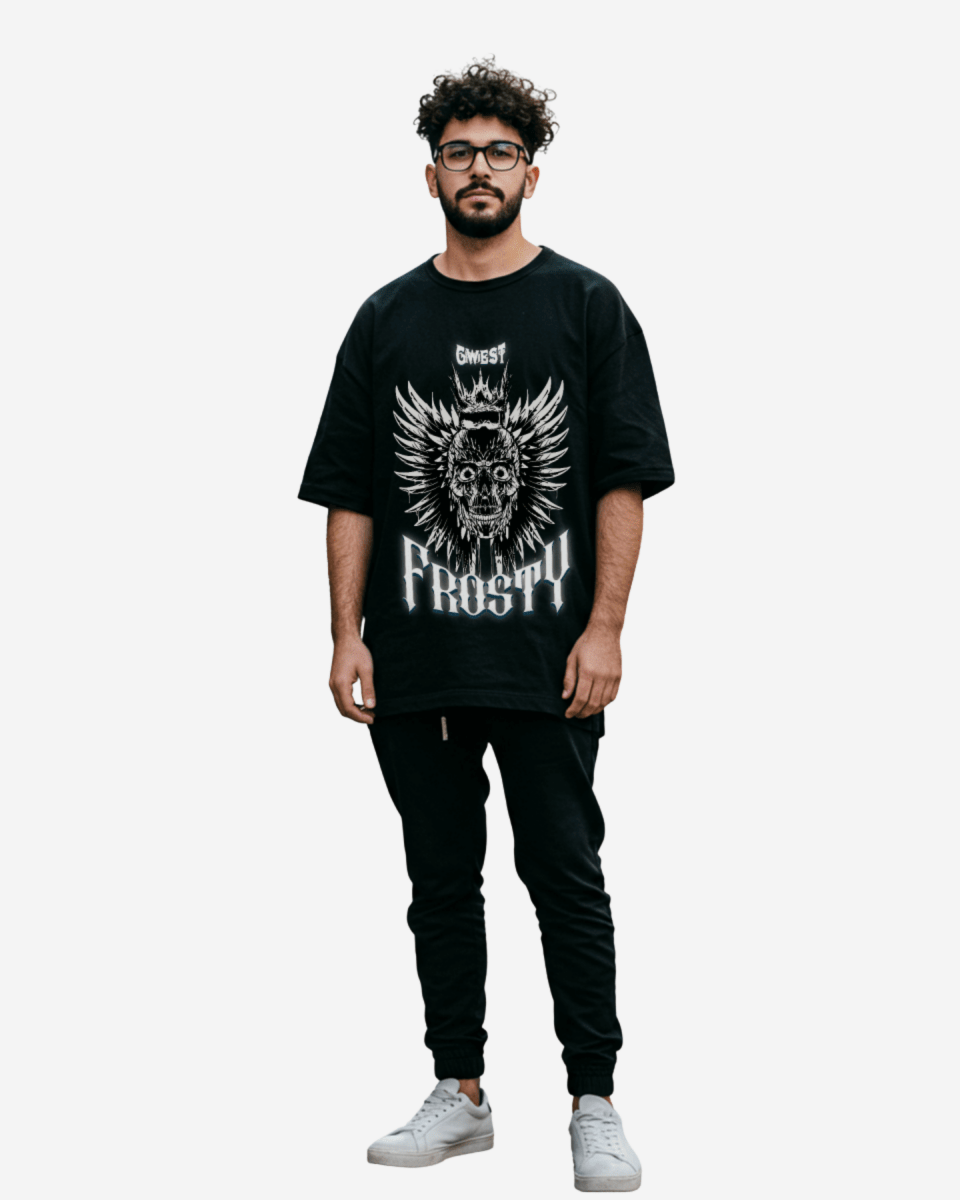 Frosty Crown Oversized T-Shirt - G West