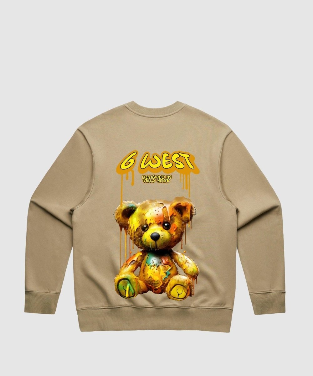 G West Acid Bear Heavy Premium Crewneck - 6 Colors - G West