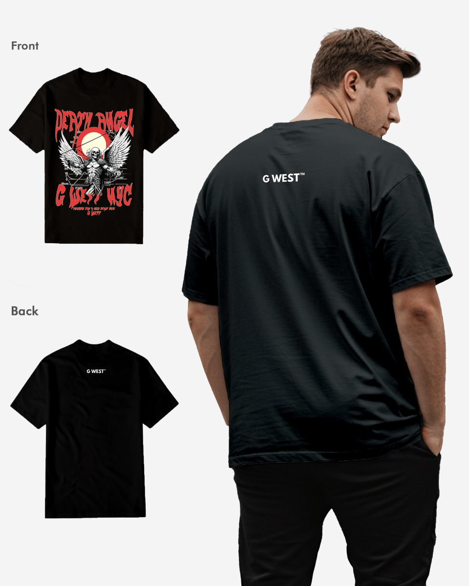 G WEST ANGEL OF DEATH T SHIRT Big and Tall - G West