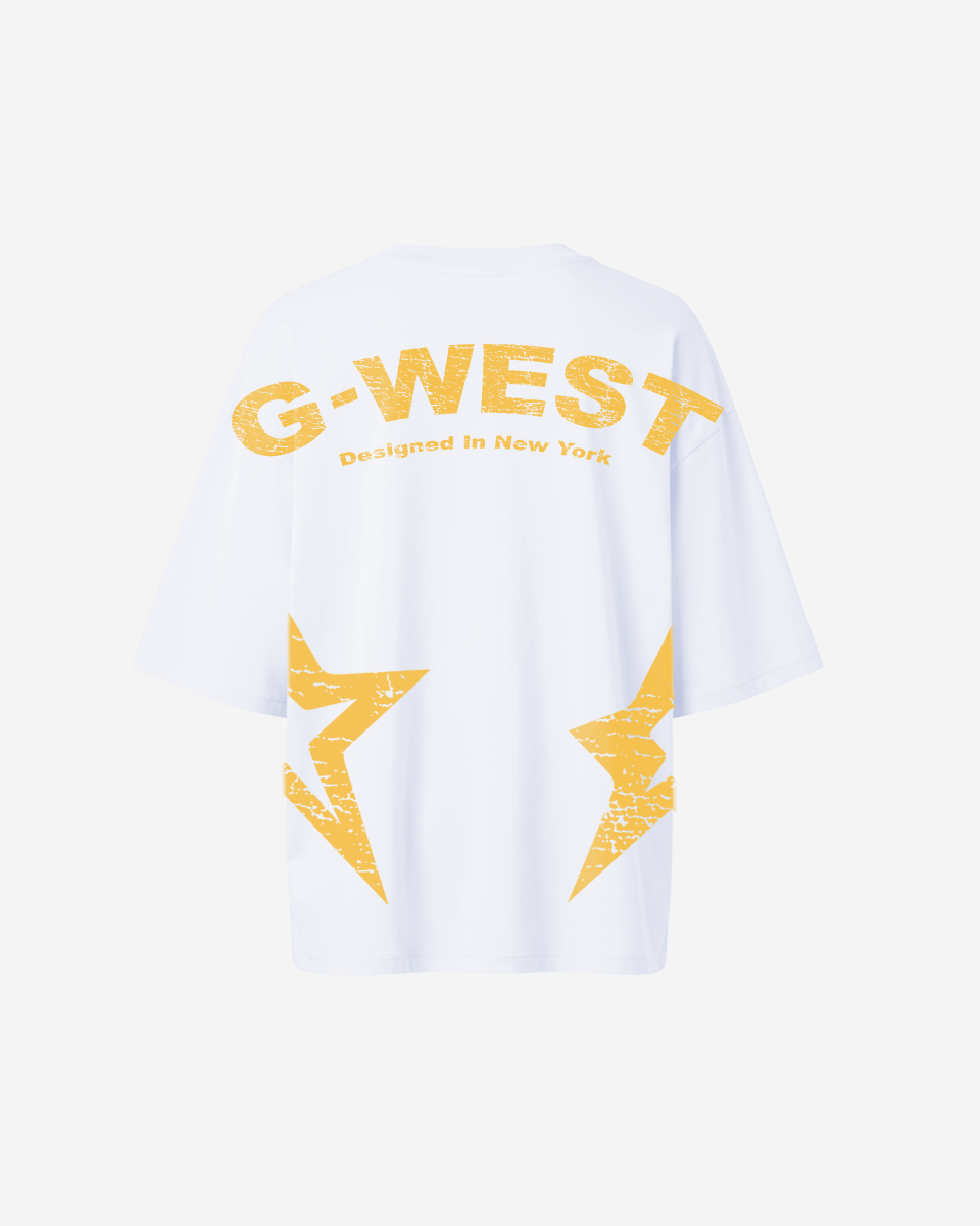 G West Arch Logo Oversized Tee - Women - G West