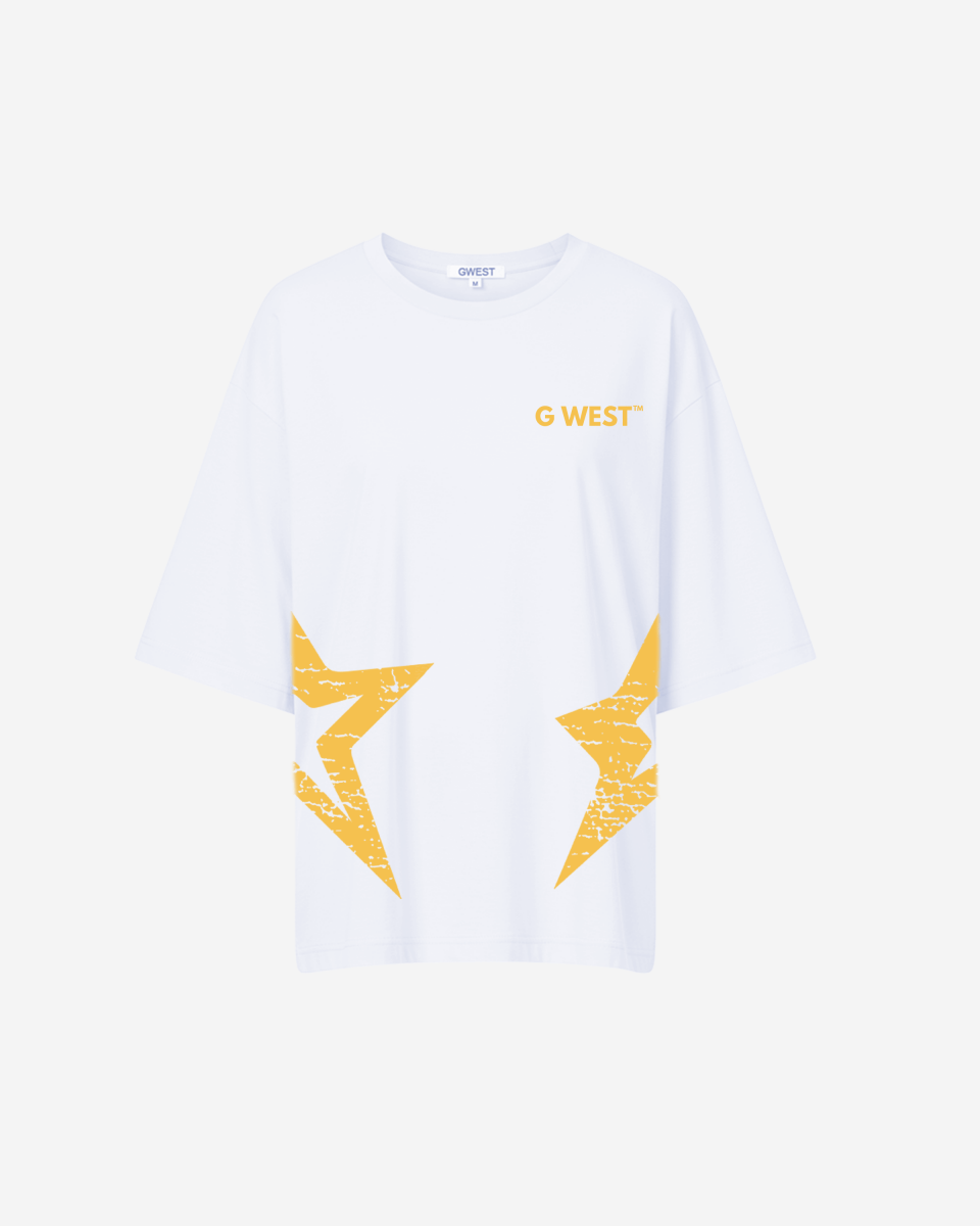 G West Arch Logo Oversized Tee - Women - G West