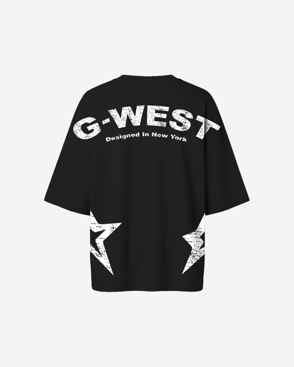 G West Arch Logo Oversized Tee - Women - G West
