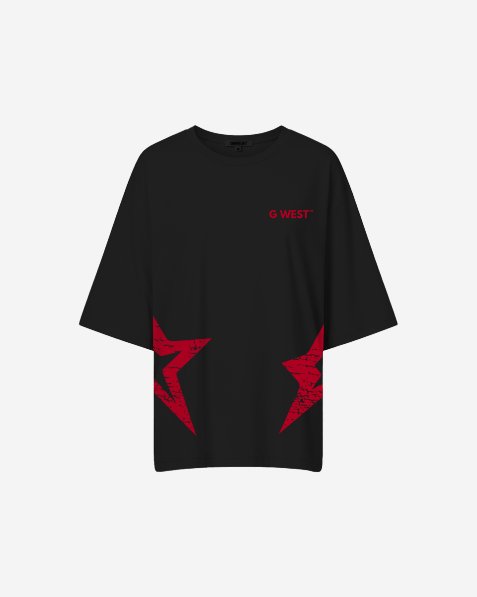 G West Arch Logo Oversized Tee - Women - G West