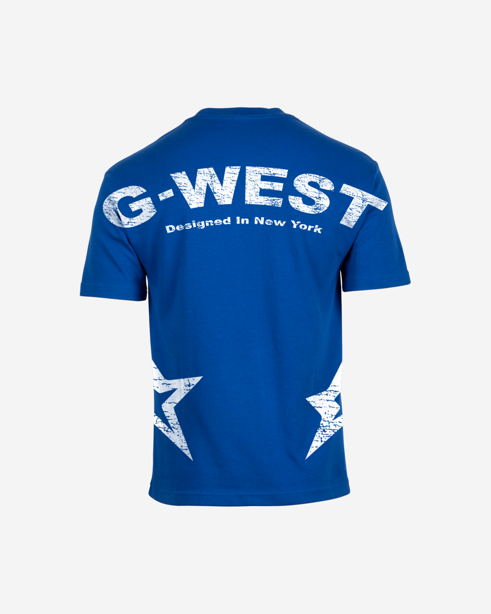 G West Arch Logo Oversized Tee - G West