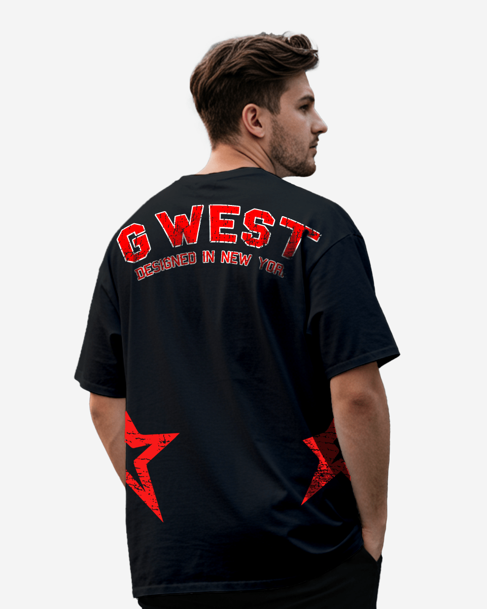 G West Arch Logo tee Big and Tall - G West