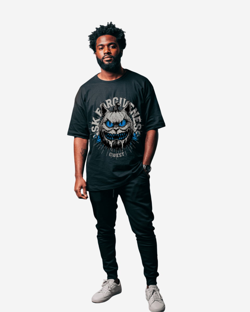 G West Ask Forgiveness Oversized Men's T-Shirt - G West