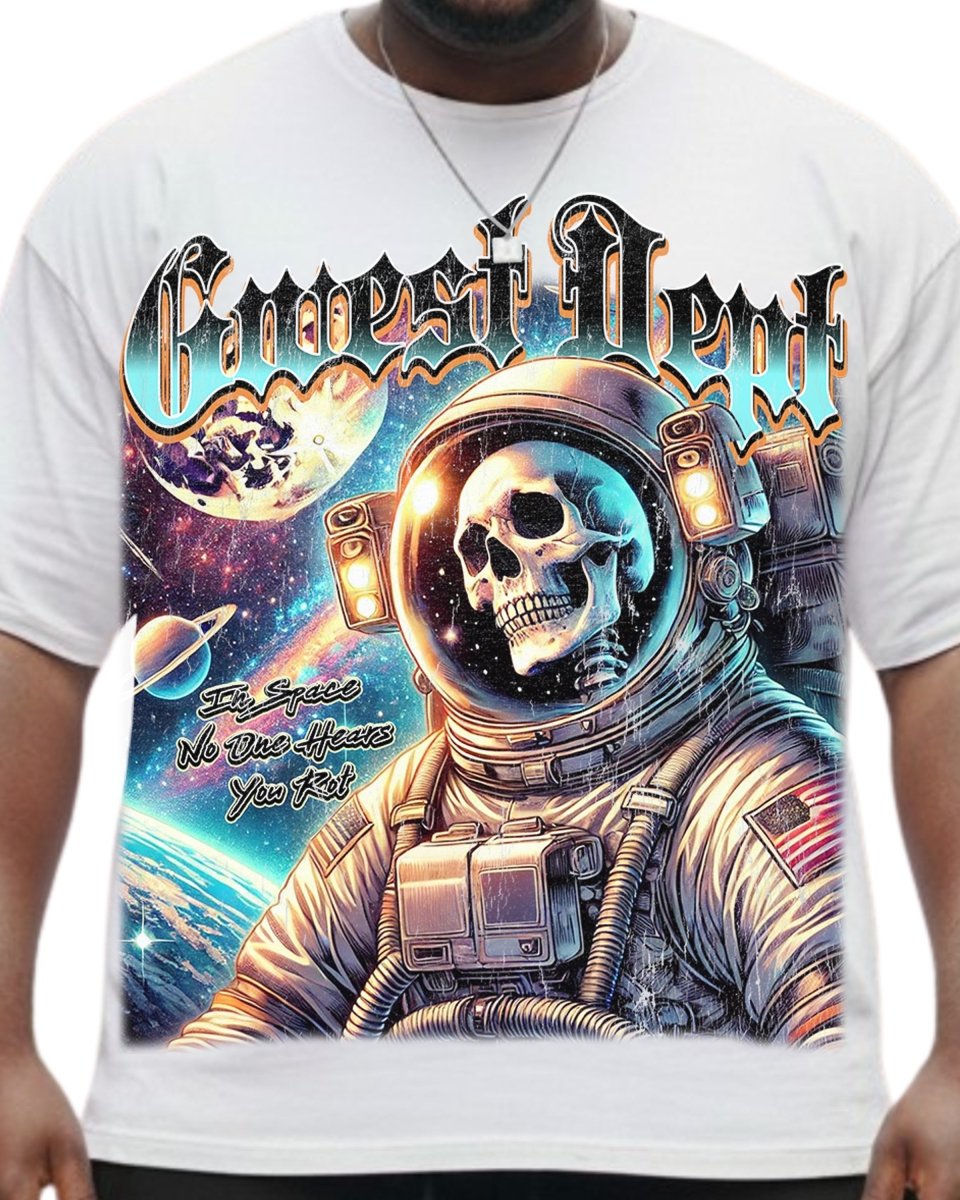 G West Astro Ghost Men's Big And Tall T-Shirt - G West