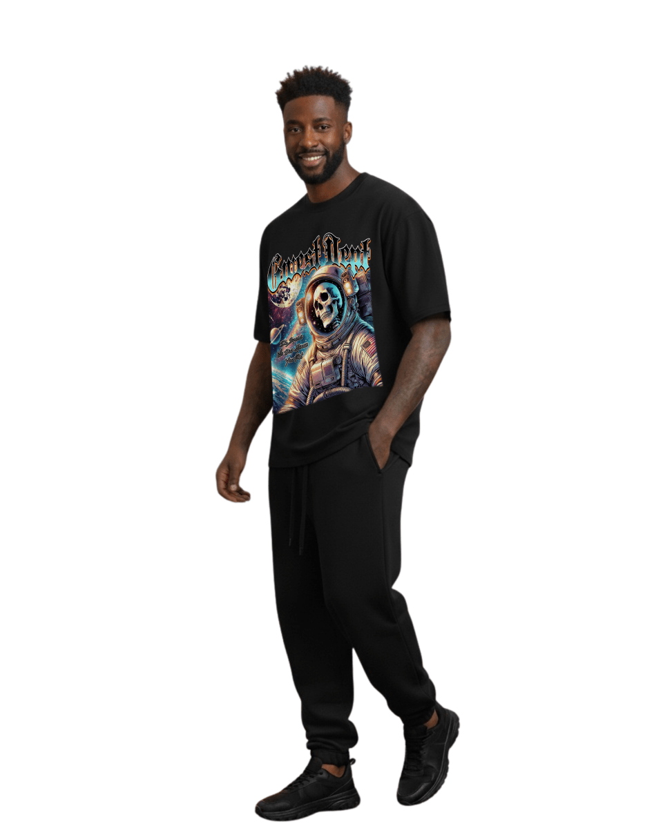 G West Astro Ghost Oversized Men's T-Shirt - G West