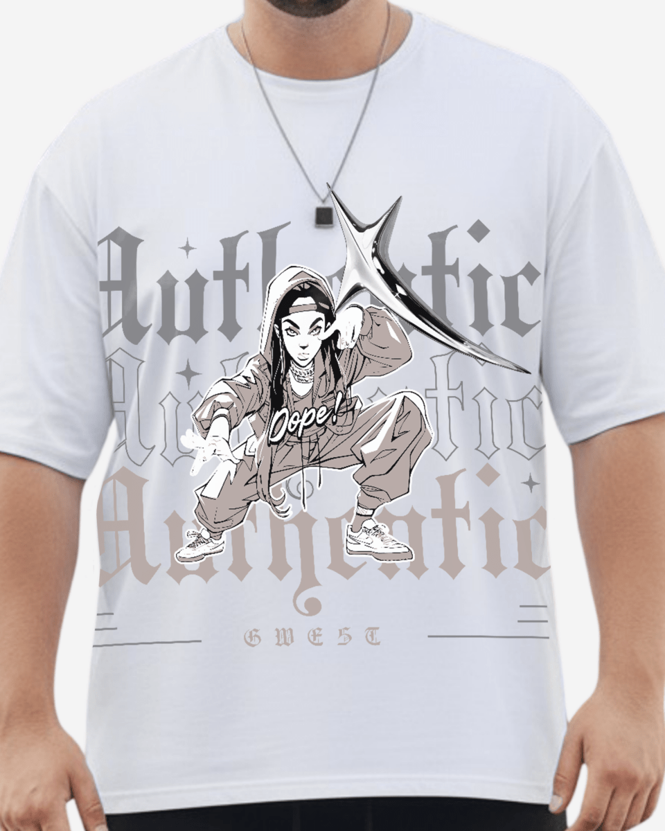 G West Authentic Big And Tall Oversized T-Shirt - G West