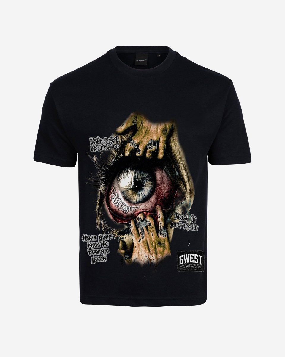 G West Awaken Eyes Men's Big And Tall T-Shirt - G West