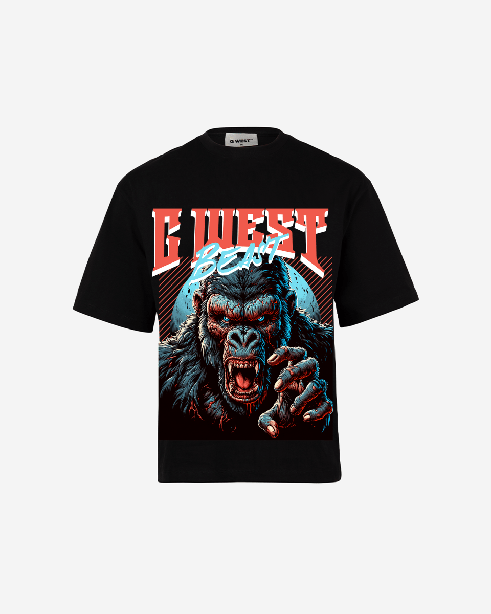 G - WEST BEAST OVERSIZED TEE GWROJMT168 - G West