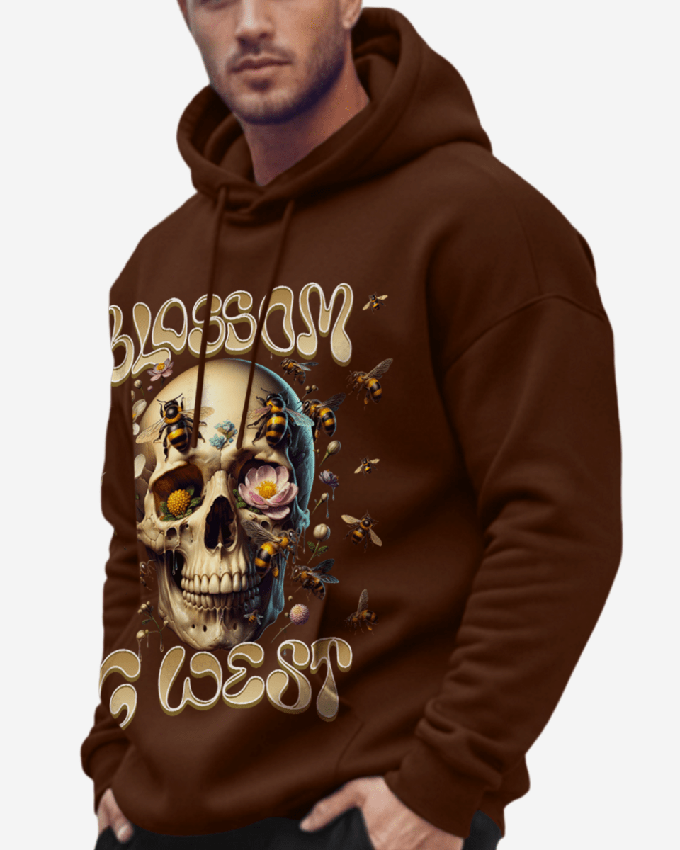 G West Bees And Bones Men's Hoodie - G West