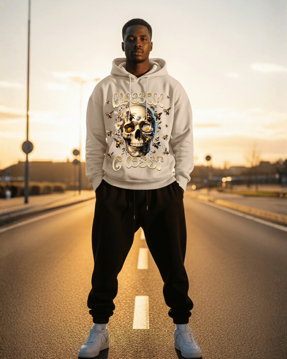 G West Bees And Bones Men's Hoodie - G West